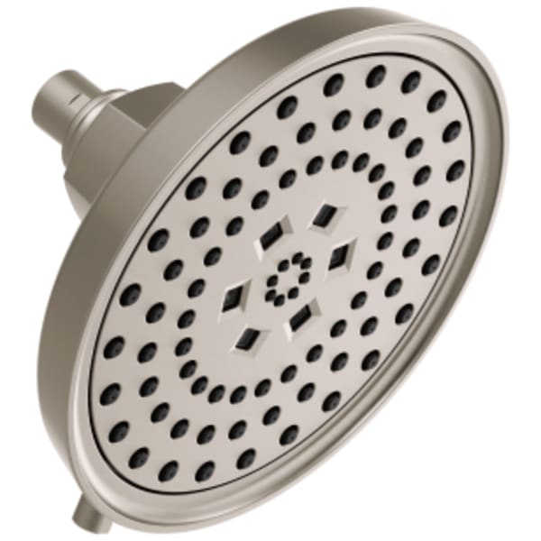 Brizo Invari®: Okinetic® Round Multi-Function Showerhead in Luxe Nickel