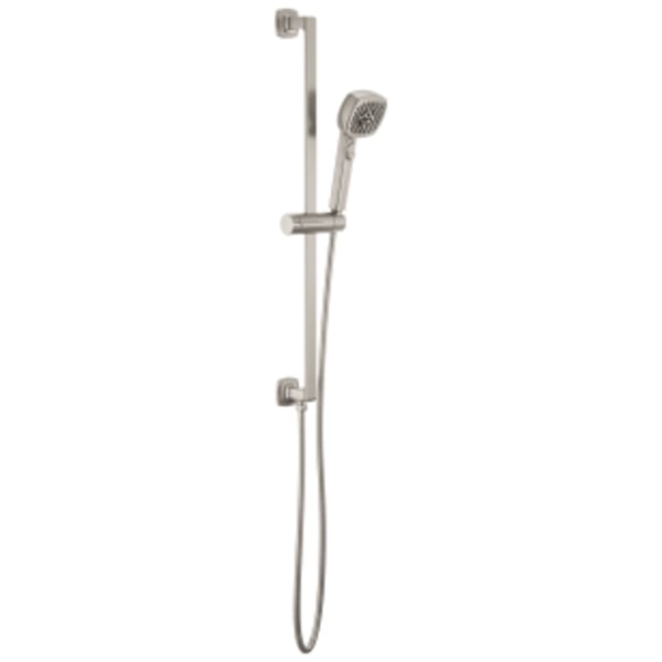 Brizo Allaria™: Multi-Function Slide Bar Handshower in Luxe Nickel