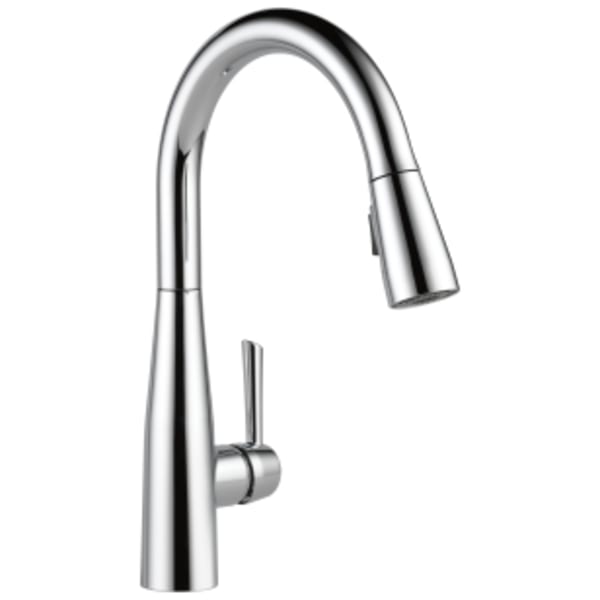 Delta Essa®: Single Handle Pull-Down Kitchen Faucet in Chrome