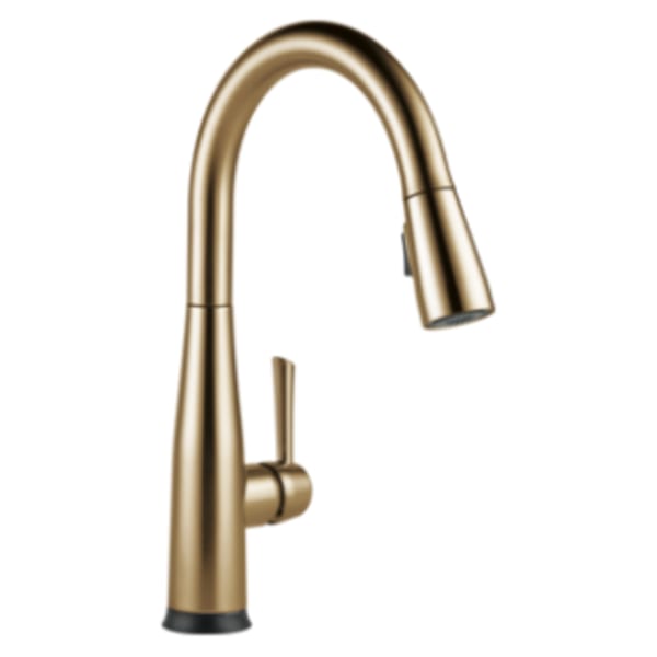 Delta Essa® VoiceIQ® Single Handle Pull-Down Faucet with Touch2O® Champagne Bronze