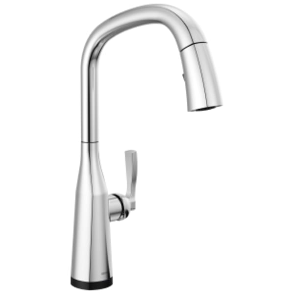 Delta Stryke®: Touch2O Pull-Down Kitchen 1L w/ Voice in Lumicoat Chrome