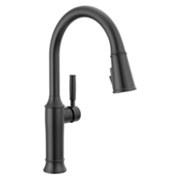 Delta Renaldi™ Single Handle Pull-Down Kitchen Faucet Matte Black