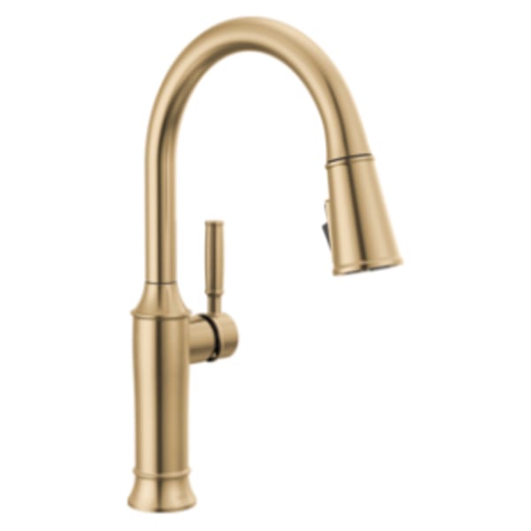 Delta Renaldi™ Single Handle Pull-Down Kitchen Faucet Lumicoat® Champagne Bronze
