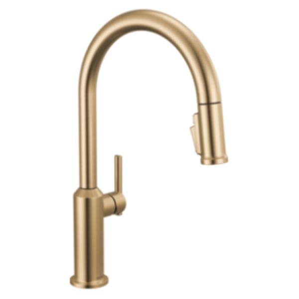 Delta Cordova™ Single Handle Pull-Down Kitchen Faucet Lumicoat® Champagne Bronze