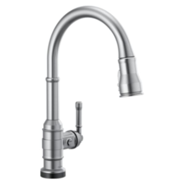 Delta Broderick® Touch2O® Kitchen Faucet with Touchless Arctic Stainless