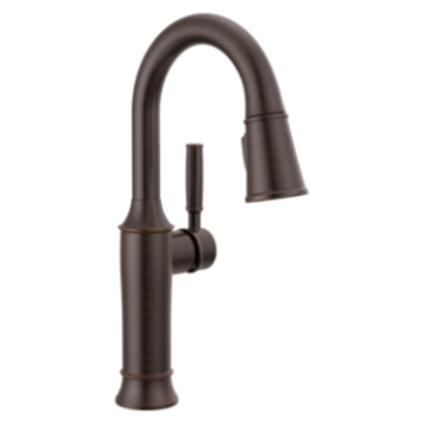 Delta Renaldi™ Single Handle Pull-Down Bar / Prep Faucet Venetian Bronze