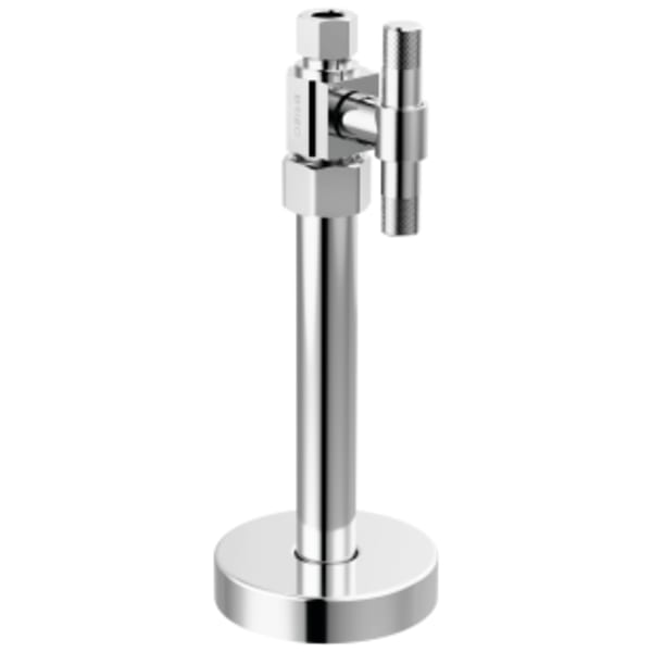 Brizo Litze®: Straight Supply Stop Valve with Lever Handle in Chrome