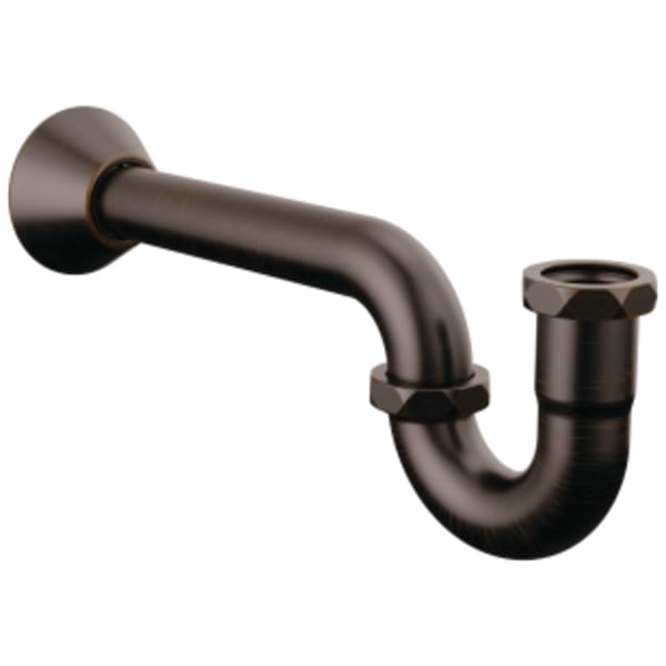 Brizo Other: P-Trap with Flange in Venetian Bronze