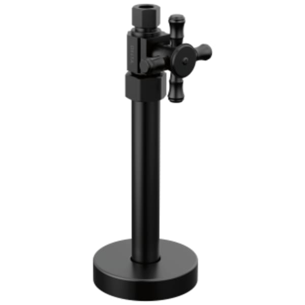 Delta Other: Straight Supply Stop Valve in Matte Black