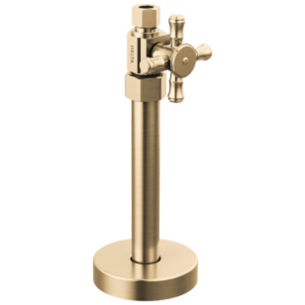 Delta Other: Straight Supply Stop Valve in Champagne Bronze