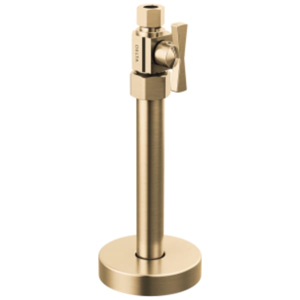 Delta Other: Straight Supply Stop Valve in Champagne Bronze