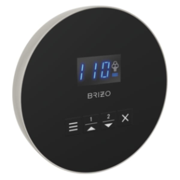 Brizo Mystix™ Round Steam Control Brushed Nickel