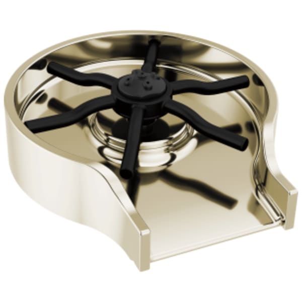 Delta Other: Metal Glass Rinser in Polished Nickel