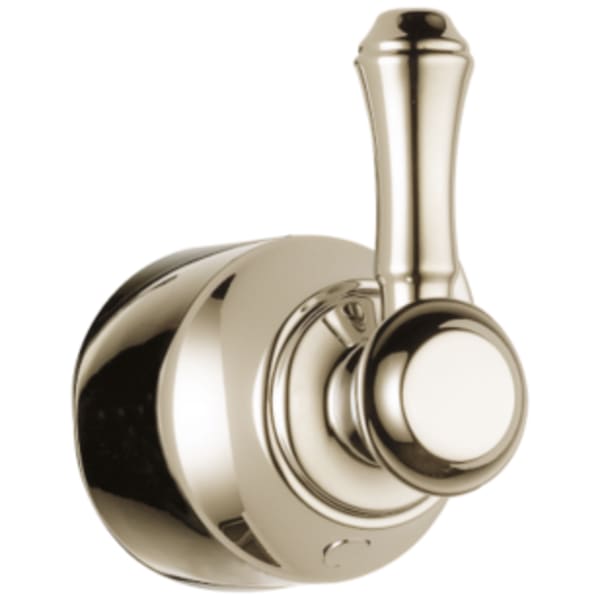 Delta Cassidy™: Metal Lever Handle - Transfer Valve in Polished Nickel