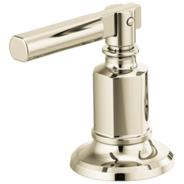 Brizo Invari®: Widespread Lavatory Lever Handle Kit in Polished Nickel