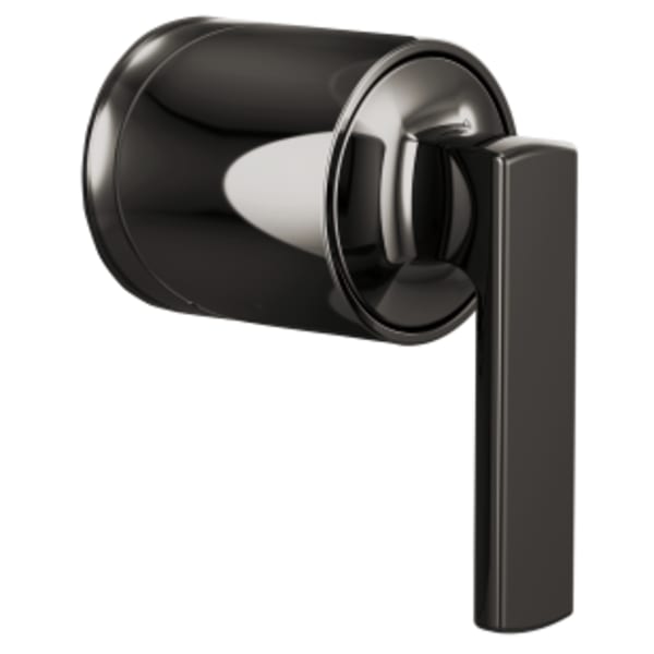 Brizo Kintsu®: Pressure Balance Valve Trim Handle Kit - Lever in Brilliance Black Onyx