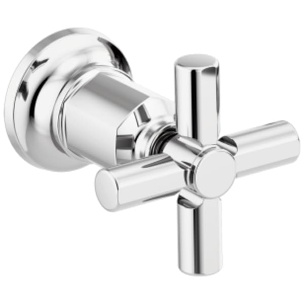 Brizo Invari®: Two-Handle Wall Mount Tub Filler Cross Handle Kit in Chrome