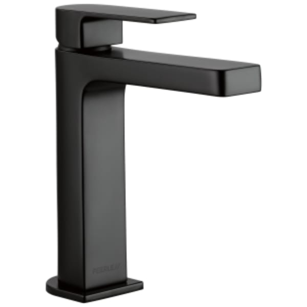 Peerless Xander®: Single-Handle High-Arc Lavatory Faucet in Matte Black