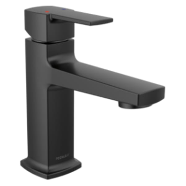 Peerless Ezra® Single Top Handle Lavatory Faucet Matte Black