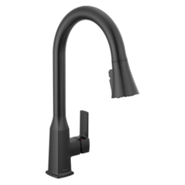 Peerless Ezra® Single Handle Pull-down Kitchen Faucet Matte Black