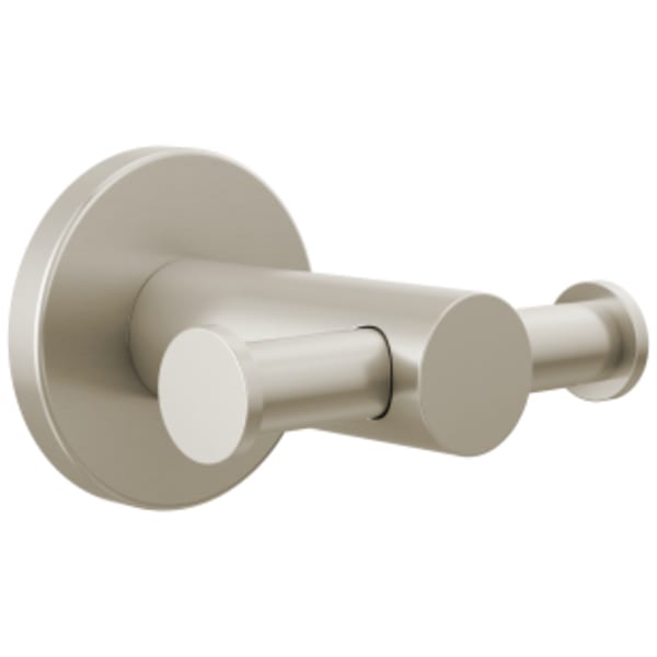 Peerless Precept®: Double robe hook in Brushed Nickel