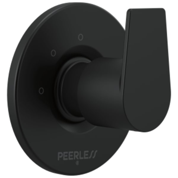 Peerless Other: 3-Setting Diverter Trim in Matte Black