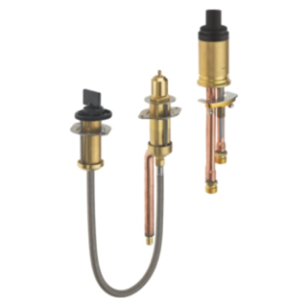 Delta One Handle Flexible Mount with Handshower Rough
