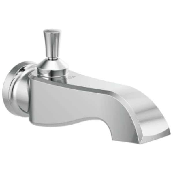Delta Dorval™: Pull-up Diverter Tub Spout in Chrome