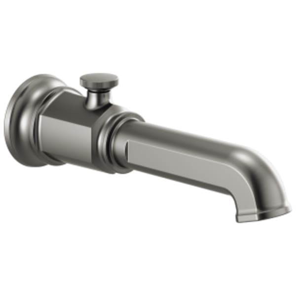 Brizo Invari®: Diverter Tub Spout in Luxe Steel