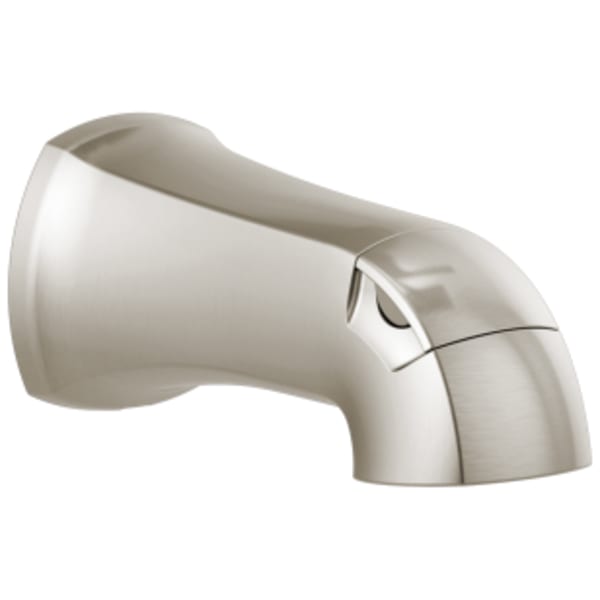 Delta Geist™: Tub Spout - Diverter in Spotshield Brushed Nickel