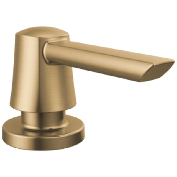 Delta Monrovia™: Metal Soap Dispenser in Lumicoat Champagne Bronze