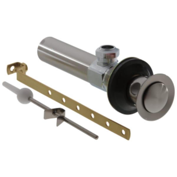 Delta Other: Metal Drain Assembly - Less Lift Rod - Bathroom in Stainless