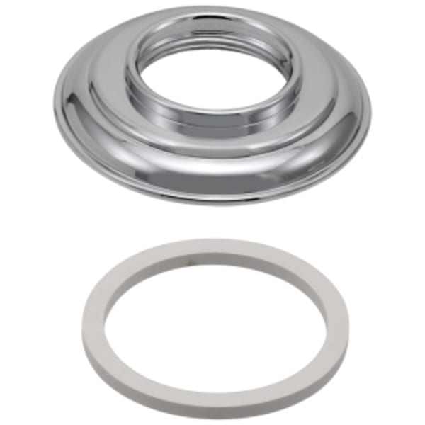 Delta Victorian®: Base w/ Gasket - Widespread Bathroom in Chrome