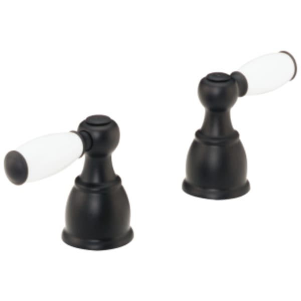 Peerless Other: Two Metal Lever Handle Kit with Inserts in Oil Rubbed Bronze