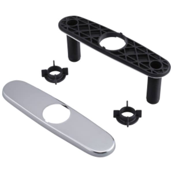 Delta Allora®: Escutcheon in Lumicoat Arctic Stainless