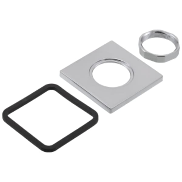 Delta Urban Arzo: Handle Base & Gasket - Roman Tub in Chrome