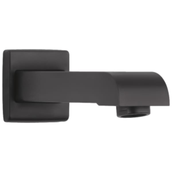 Delta Ara®: Tub Spout - Non-Diverter in Matte Black