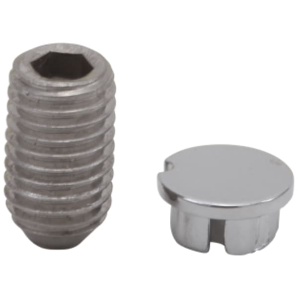 Delta Pivotal™: Set Screw & Button in Stainless