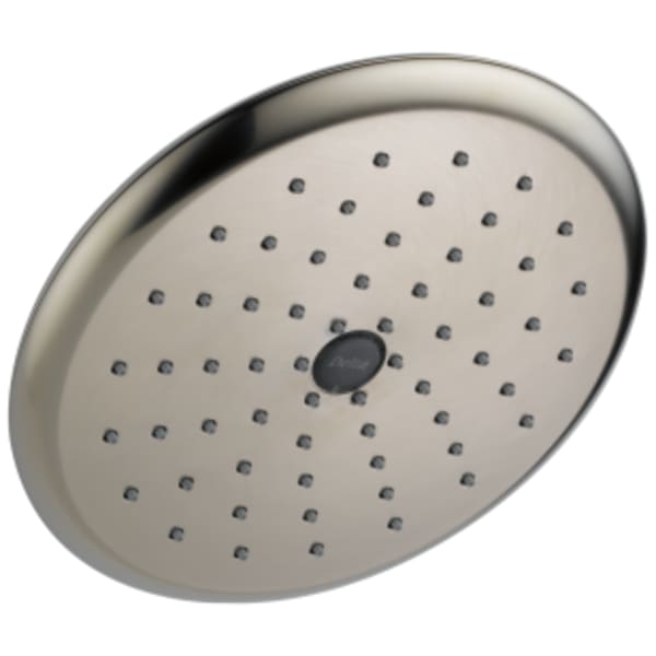 Delta Universal Showering Components: Single-Setting Raincan Shower Head in Stainless