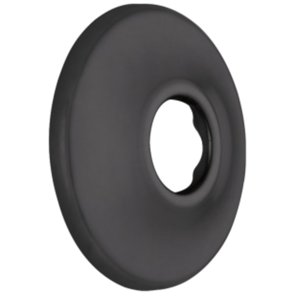 Delta Other: Shower Flange in Matte Black