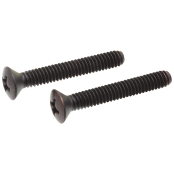 Delta Other: Screws (2) - Overflow Plate in Venetian Bronze