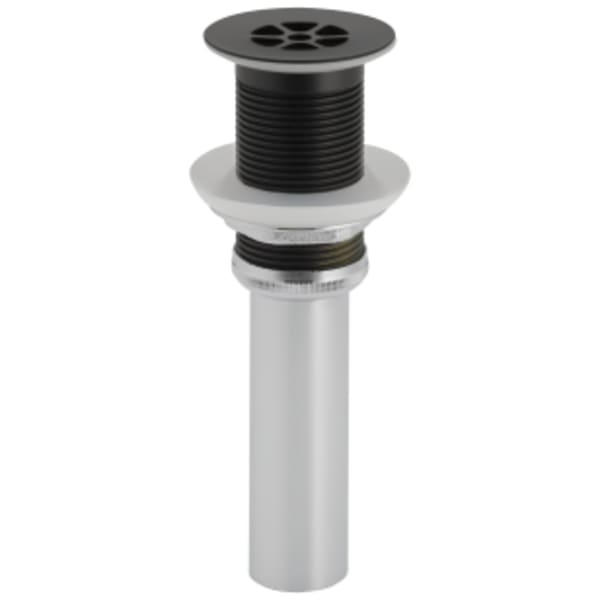 Brizo Grid Strainer Without Overflow Matte Black