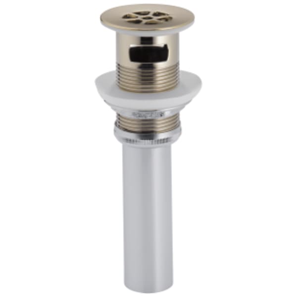 Brizo Other: Grid Strainer With Overflow in Brushed Nickel