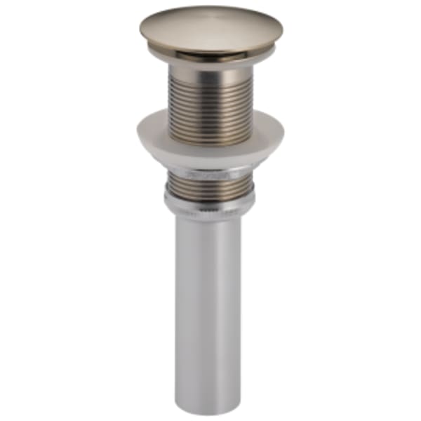 Brizo Push Button Pop-Up Without Overflow Luxe Nickel