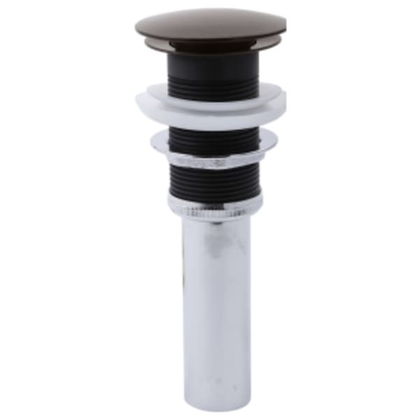 Brizo Other: Push Button Pop-Up Without Overflow in Venetian Bronze