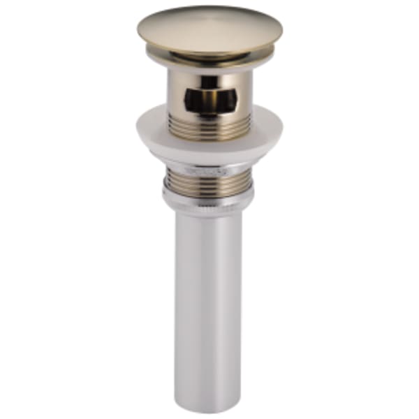 Brizo Other: Push Button Pop-Up With Overflow in Brushed Nickel