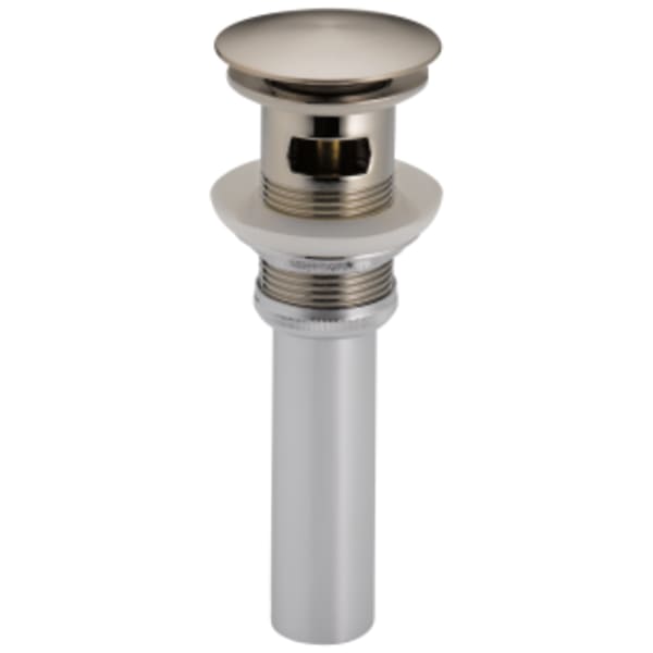 Brizo Push Button Pop-Up with Overflow Luxe Nickel
