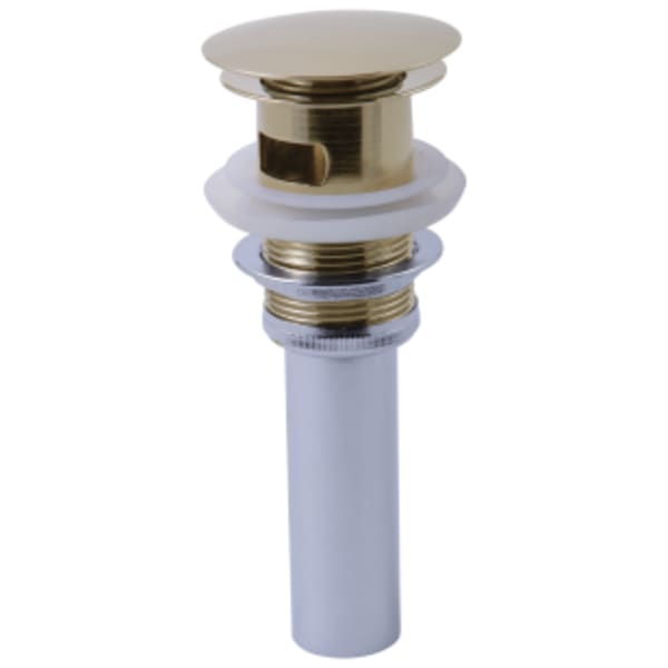 Brizo Push Button Pop-Up with Overflow Polished Nickel