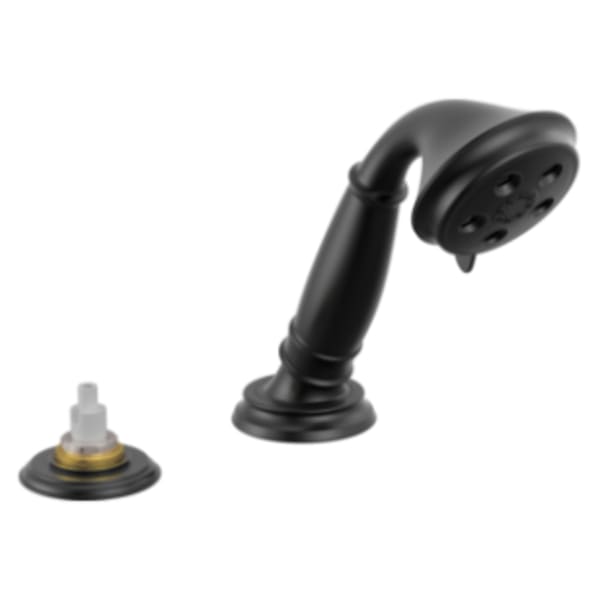 Delta Cassidy® Handshower Roman Tub Single-Handle w Matte Black