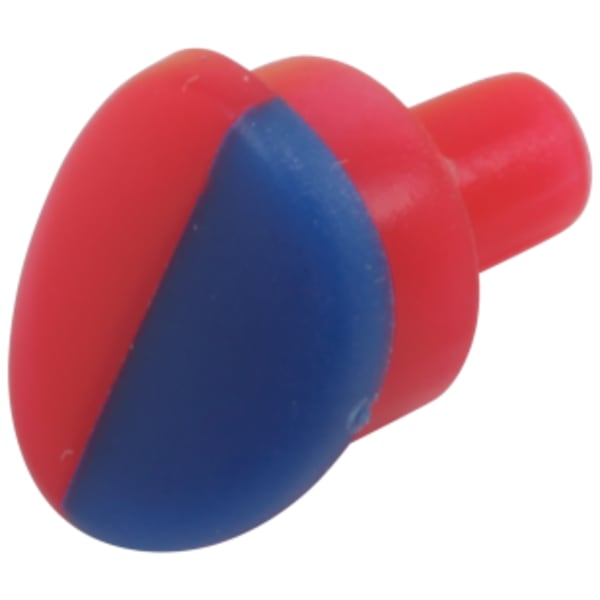 Delta Classic: Button - Red / Blue